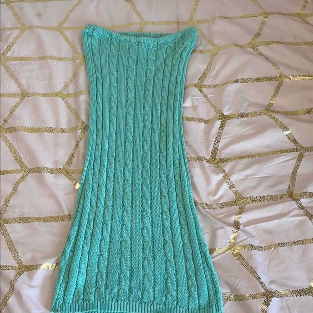 Tube Top Mini Dress